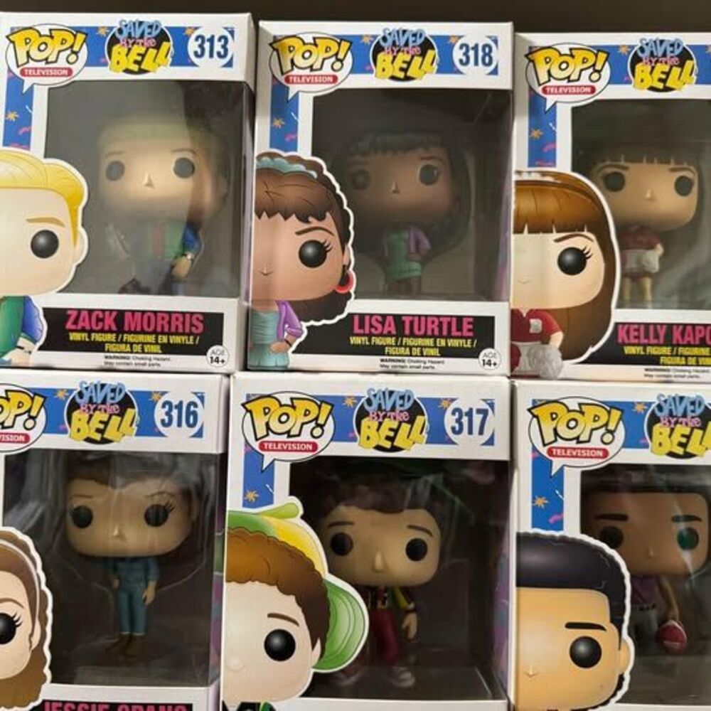 Saved By The Bell TV Funko Pop Lot Collection Set MINT RARE w/ Screech
